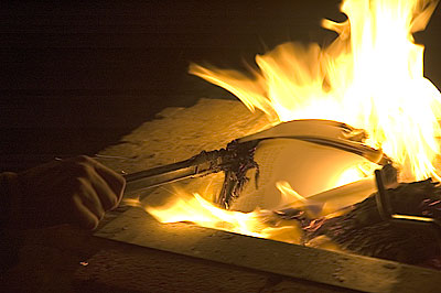 burning finals