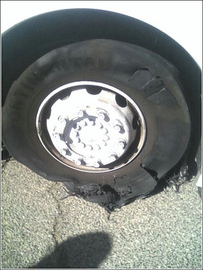bus tire bus tire